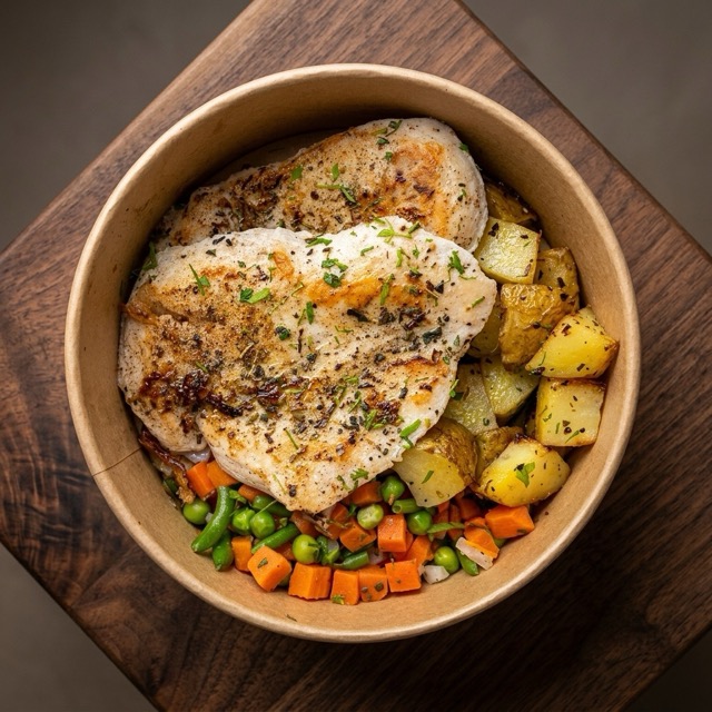 Grilled Chicken with Herbs