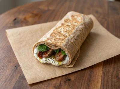 Labneh Makdous Sandwich