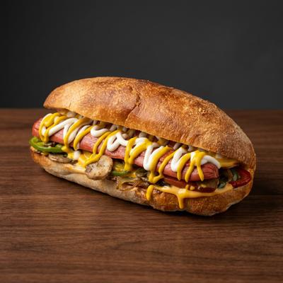 Spicy Philadelphia Hot Dog