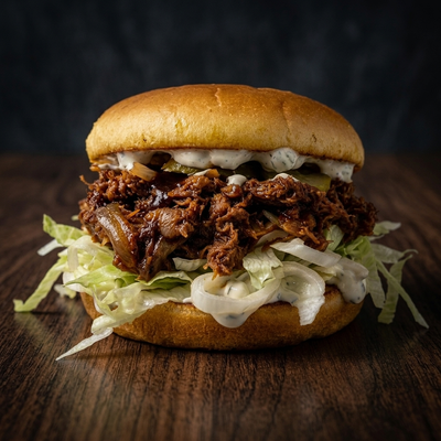 Double Brisket Smash Burger