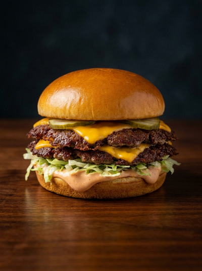 Double Classic Smash Burger