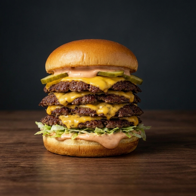 Quadruple Wagyu Classic Smash