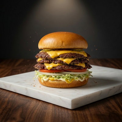 Triple Original Smash Burger