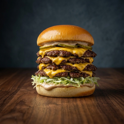 Quadruple Wagyu Truffle Smash