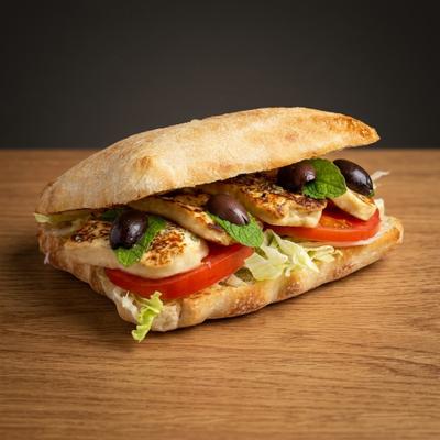 Grilled Halloumi Sandwich