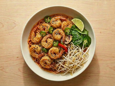 Habanero Lime Shrimp Bowl