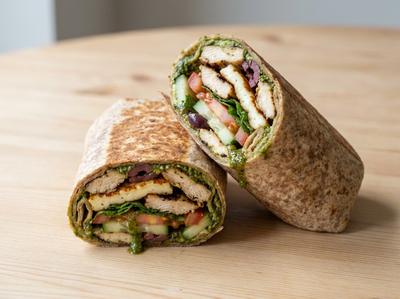 Grilled Chicken & Halloumi