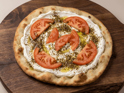 Labneh Zaatar Manakish