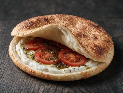 Labneh Zaatar Kaak