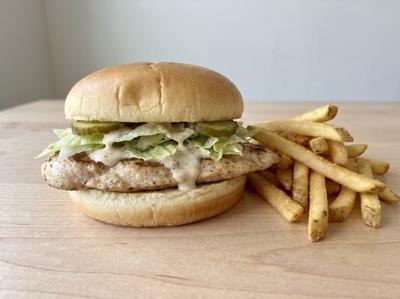 Grilled Chicken Burger
