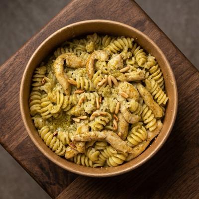 Pesto Chicken Fusilli