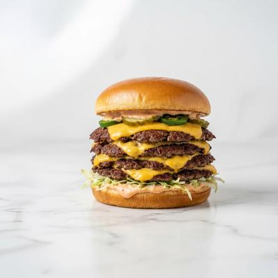 Quadruple Wagyu Jalapeno Smash