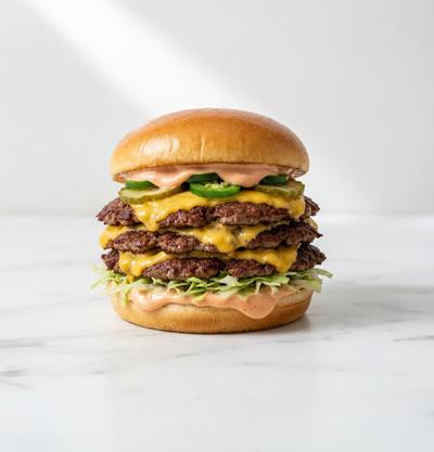 Triple Wagyu Jalapeño Smash